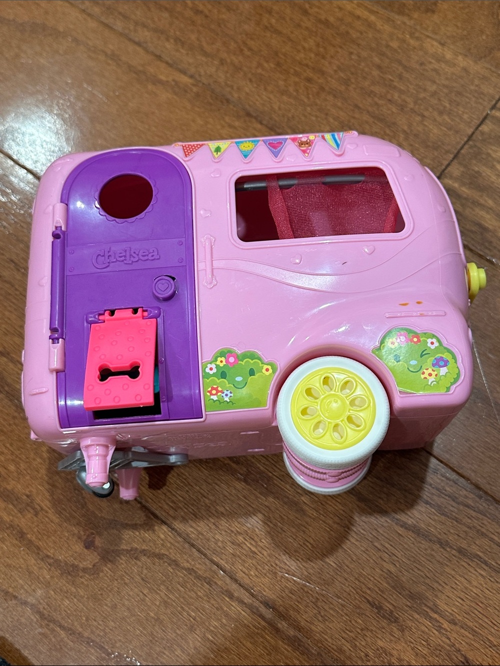 Barbie Chelsea Pink Toy Camper Playset